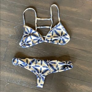 Stone Fox Swim Bikini Set in Batik